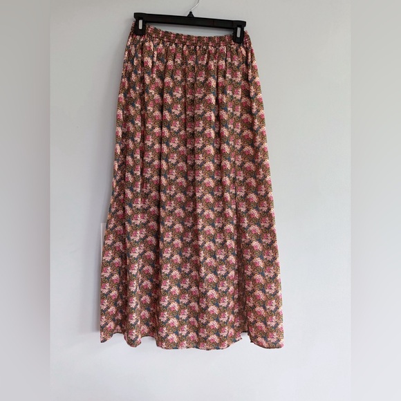 J. CREW Collection SET Liberty Floral Bohemian Top and Maxi Skirt - Picture 6 of 9